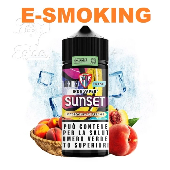 SUNSET AROMA 10 90 ML SHOT CENTOS IRON VAPER