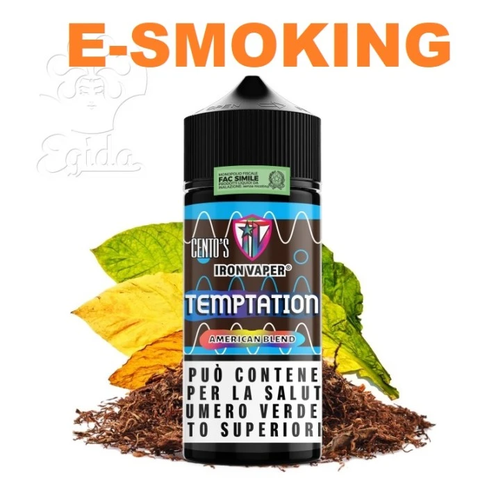 TEMPTATION AROMA 10 90 ML SHOT CENTOS IRON VAPER