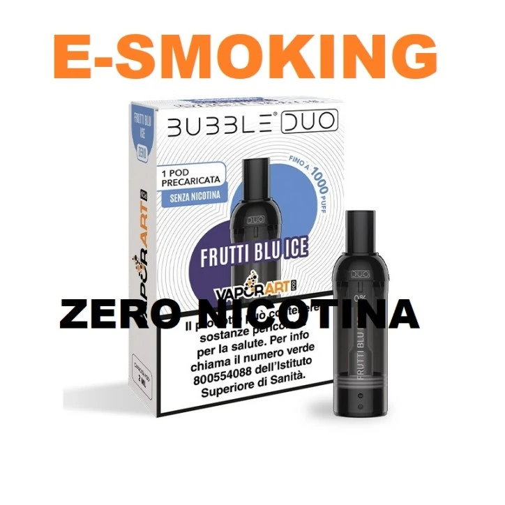 FRUTTI BLU  ICE POD PRECARICATA BUBBLE DUO  VAPORART