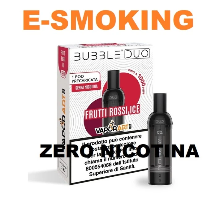 FRUTTI ROSSI ICE POD PRECARICATA BUBBLE DUO  VAPORART