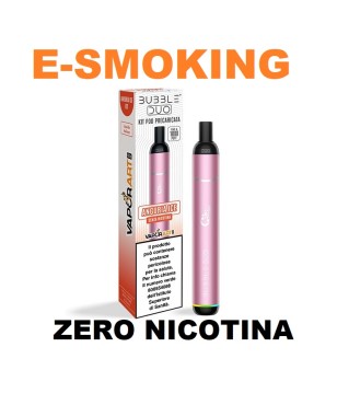 KIT POD PRECARICATO BUBBLE DUO COLORE ROSA 650MAH VAPORART