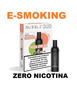 PESCA KIWI ICE POD PRECARICATA BUBBLE DUO  VAPORART
