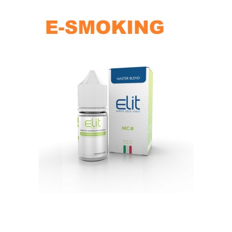 TABACCO MASTER BLEND LIQUIDO PRONTO NICOTINA ZERO 10ML ELIT