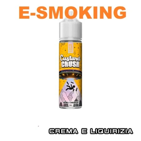 CREMA E LIQUIRIZIA CUSTARD CRUSH AROMA SHOT 20/60 ML REOLAD VAPE RELOAD VAPE 1 - E-Smoking di Fiacco Marco 