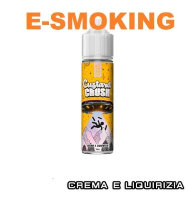 CREMA E LIQUIRIZIA CUSTARD CRUSH AROMA SHOT 20/60 ML REOLAD VAPE RELOAD VAPE 1 - E-Smoking di Fiacco Marco 