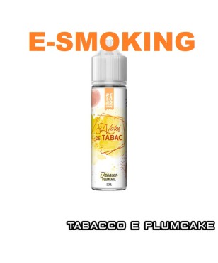 TABACCO PLUMCAKE NOTES DE TABAC  AROMA SHOT 20/60 ML REOLAD VAPE