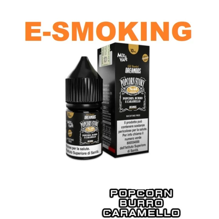 POPCORN STORY NO.68 MIX & VAPE MINI 10 10ML DREAMODS