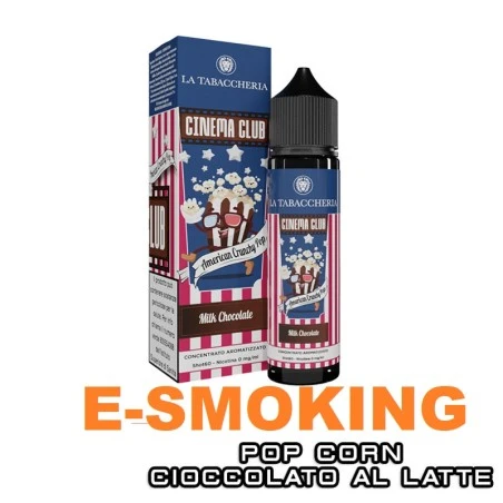 MILK CHOCOLATE CINEMA CLUB AROMA SHOT 20 ML LA TABACCHERIA
