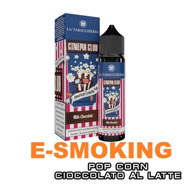 MILK CHOCOLATE CINEMA CLUB AROMA SHOT 20 ML LA TABACCHERIA