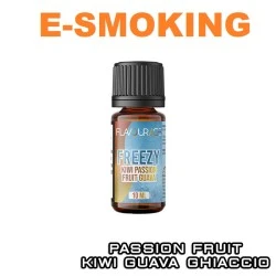 FREEZY KIWI PASSION FRUIT GUAVA AROMA CONCENTRATO 10 ML FLAVOURAGE