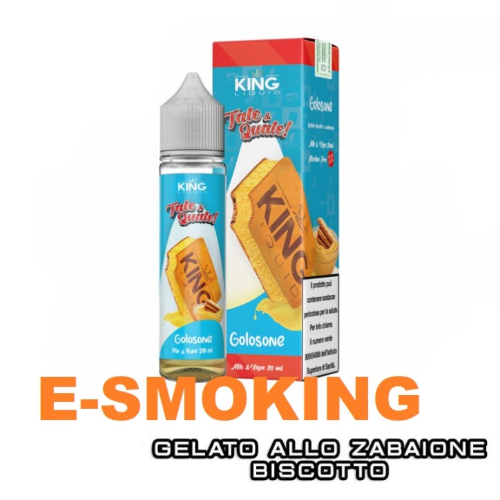 TALE & QUALE GOLOSONE MIX&VAPE 10+10 ML KING LIQUID