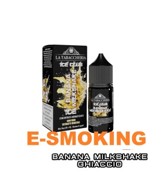 ICE CLUB BANANA MILKSHAKE ICE MINI SHOT 10+10  LA TABACCHERIA