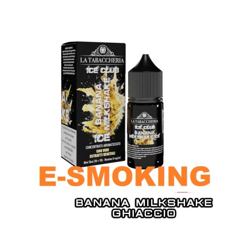ICE CLUB BANANA MILKSHAKE ICE MINI SHOT 10+10  LA TABACCHERIA