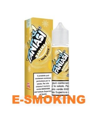 BANANA ICE AROMA SHOT 20/60 ML FANTASI VAPE