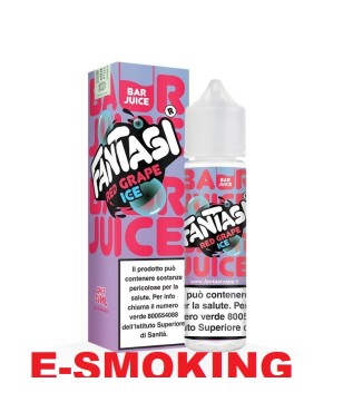 RED GRAPE ICE AROMA SHOT 20/60 ML FANTASI VAPE