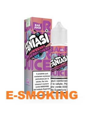 STRAWBERRY RASPBERRY CHERRY  ICE CREAM AROMA SHOT 20/60 ML FANTASI VAPE