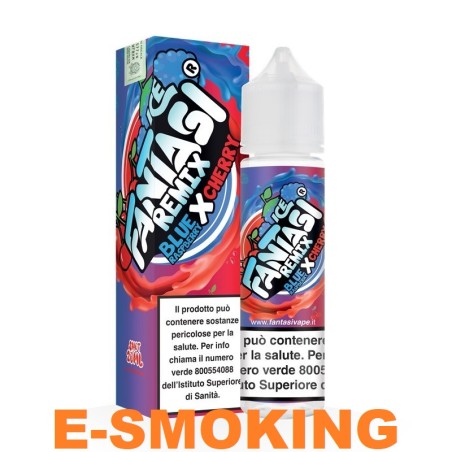 BLUE RASPBERRY X CHERRY ICE  AROMA SHOT 20/60 ML FANTASI VAPE