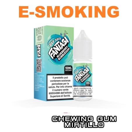 BLUEBERRY BUBBLEGUM BAR JUICE AROMA CONCENTRATO 10ML FANTASI VAPE