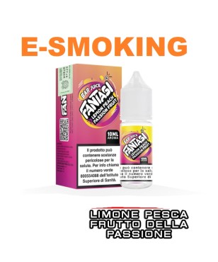 LEMON PEACH PASSION FRUIT BAR JUICE AROMA CONCENTRATO 10ML FANTASI VAPE