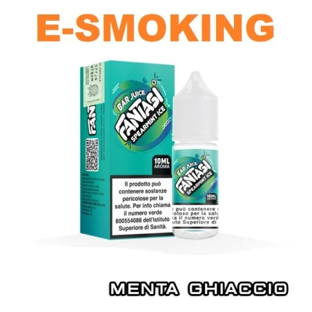 SPEARMINT ICE BAR JUICE AROMA CONCENTRATO 10ML FANTASI VAPE