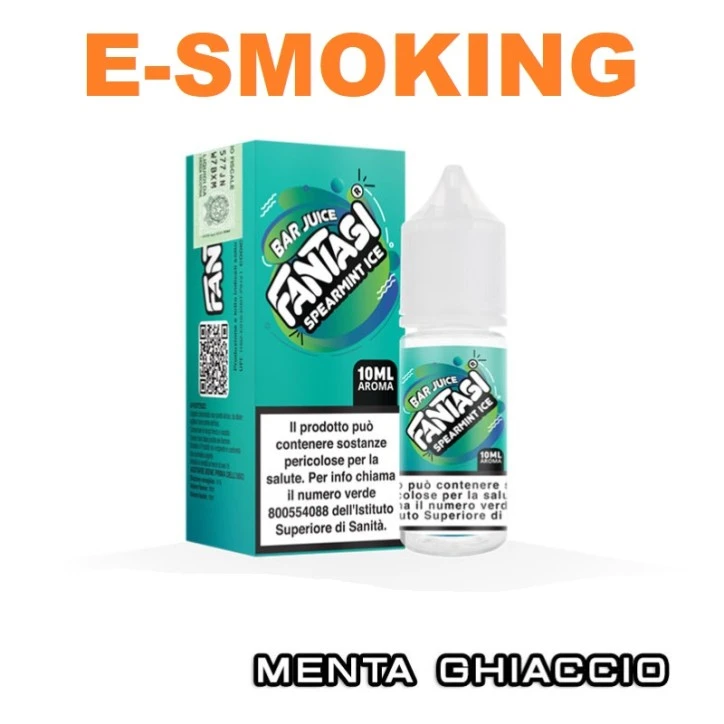 SPEARMINT ICE BAR JUICE AROMA CONCENTRATO 10ML FANTASI VAPE