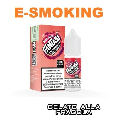 STRAWBERRY ICE CREAM BAR JUICE AROMA CONCENTRATO 10ML FANTASI VAPE FANTASI VAPE 1 - E-Smoking di Fiacco Marco 