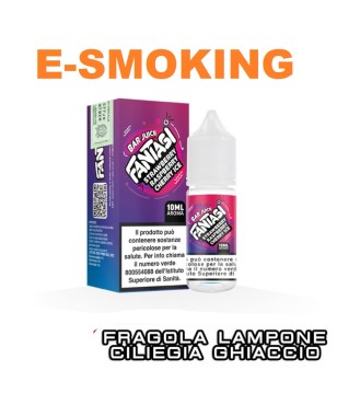 STRAWBERRY RASPBERRY CHERRY ICE BAR JUICE AROMA CONCENTRATO 10ML FANTASI VAPE