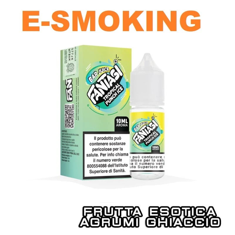 TROPICAL PUNCH ICE BAR JUICE AROMA CONCENTRATO 10ML FANTASI VAPE FANTASI VAPE 1 - E-Smoking di Fiacco Marco 
