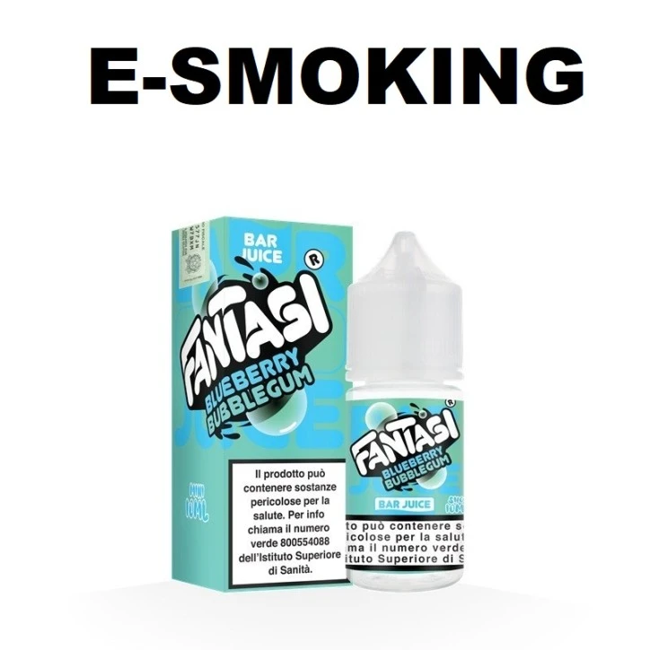 BLUEBERRY BUBBLEGUM  MINI SHOT 10 10 FANTASI VAPE