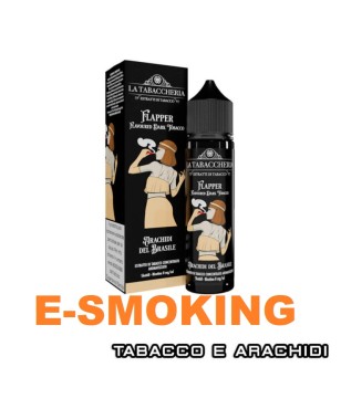 ARACHIDI DEL BRASILEA FLAPPER JUICE TOBACCO EXTRA DRY 4POD AROMA 20ML LA TABACCHERIA