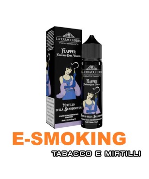 MIRTILLO DELLA SCANDINAVIA FLAPPER JUICE TOBACCO EXTRA DRY 4POD AROMA 20ML LA TABACCHERIA