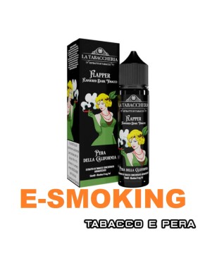 PERA DELLA CALIFORNIA FLAPPER JUICE TOBACCO EXTRA DRY 4POD AROMA 20ML LA TABACCHERIA
