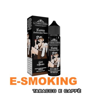 CAFFE' D'ARABIA FLAPPER JUICE TOBACCO EXTRA DRY 4POD AROMA 20ML LA TABACCHERIA