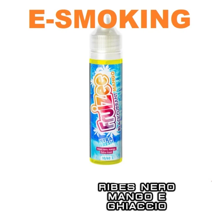 FRUIZEE Blackcurrant Mango Aroma Shot 10 ml in 60 ml - Ribes Nero e Mango