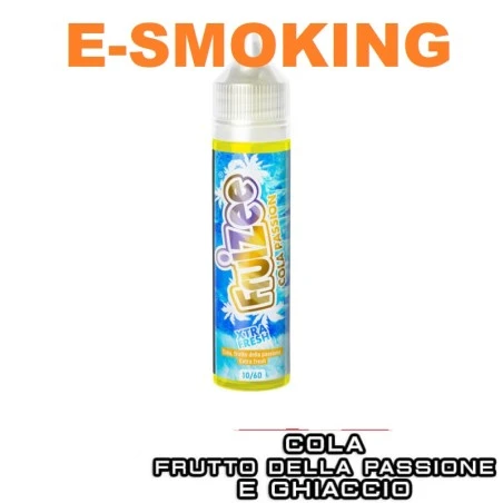 FRUIZEE Cola Passion Aroma Shot 10 ml in 60 ml - Cola e Frutto della Passione