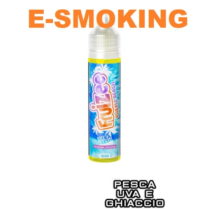 FRUIZEE Purple Beach Aroma Shot 10 ml in 60 ml - Pesca e Uva Ghiacciati