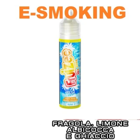FRUIZEE Sea Star Aroma Shot 10 ml in 60 ml - Fragola, Limone e Albicocca Ghiacciati