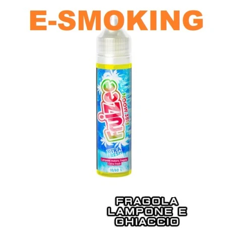 FRUIZEE Fire Moon Aroma Shot 10 ml in 60 ml - Lampone e Fragola Ghiacciati