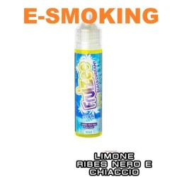 FRUIZEE Lemon Blackcurrant Aroma Shot 10 ml in 60 ml - Limone e Ribes Nero Ghiacciati