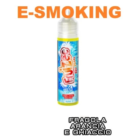 FRUIZEE Red Pearl Aroma Shot 10 ml in 60 ml - Fragola, Arancia e Ghiaccio