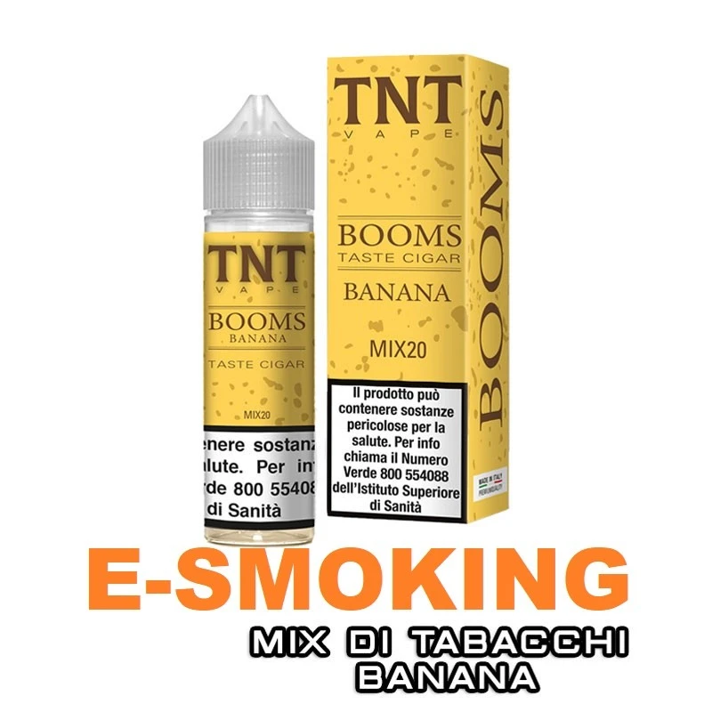 BOOMS BANANA MIX&VAPE 20 ML TNT VAPE TNT VAPE 1 - E-Smoking di Fiacco Marco 