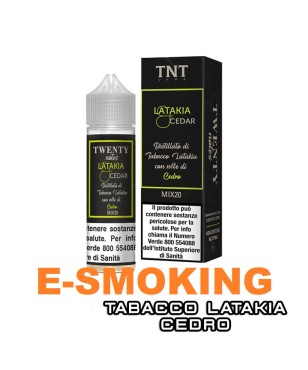 LATAKIA CEDAR TWENTY NOTES MIX&VAPE 20 ML TNT VAPE