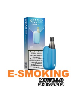 KIWI GO PLUS MINI STARTER KIT  KIWI VAPOR BLUEBERRY ICE.