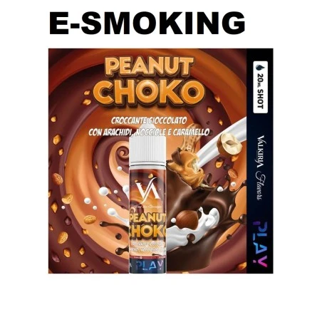 PEANUT CHOCO PLAY AROMA SHOT 20/60 ML VALKIRIA