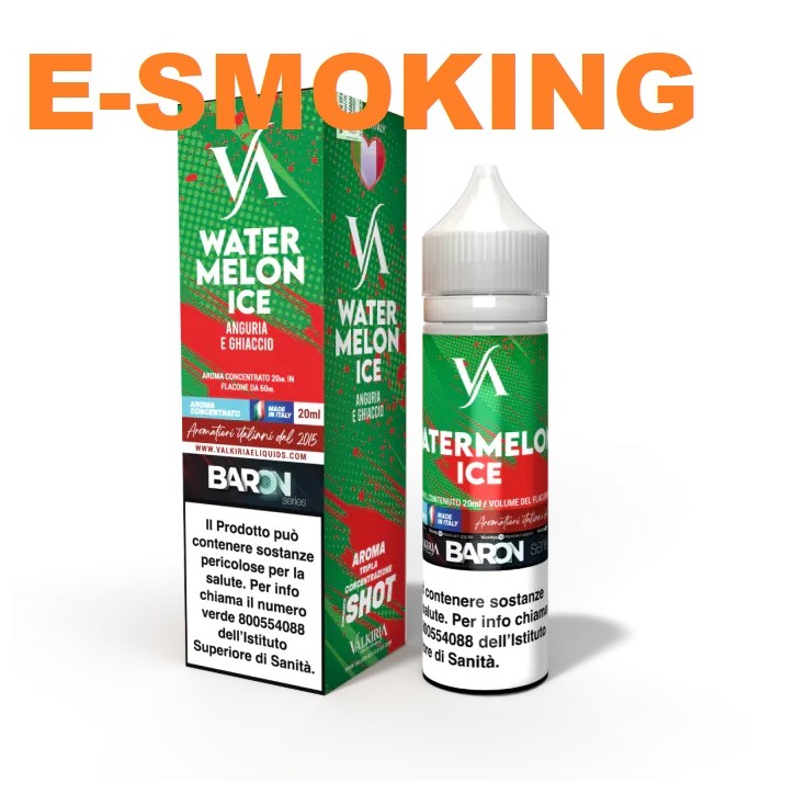 WATER MELON ICE  BARON AROMA SHOT 20/60ML VALKIRIA
