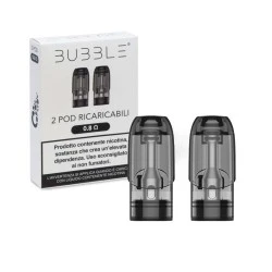 POD RICARICABILI  BUBBLE DUO 2 ML VAPORART 2PEZZI
