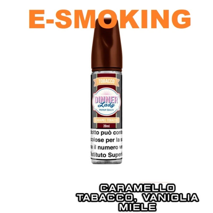 CARAMEL TOBACCO  AROMA  SHOT 20/60 DINNER LADY