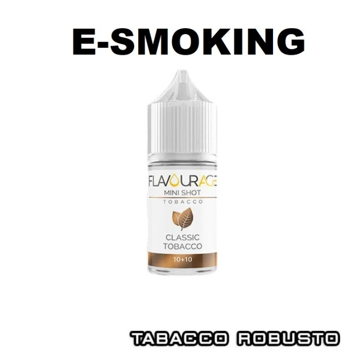 CLASSIC TOBACCO MINI SHOT 10/20 ML FLAVOURAGE