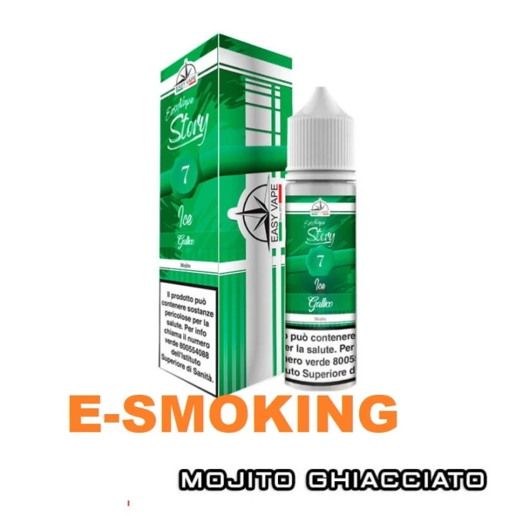 GALLICO 7 ICE AROMA SHOT 10 50 ML EASY VAPE STORY BY EASY VAPE MOJITO ICE