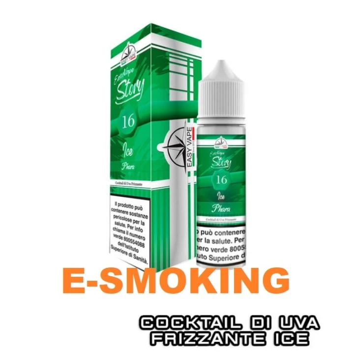 PHARA 16 ICE AROMA SHOT 10 50 ML EASY VAPE STORY BY EASY VAPE COCKTAIL UVA ICE